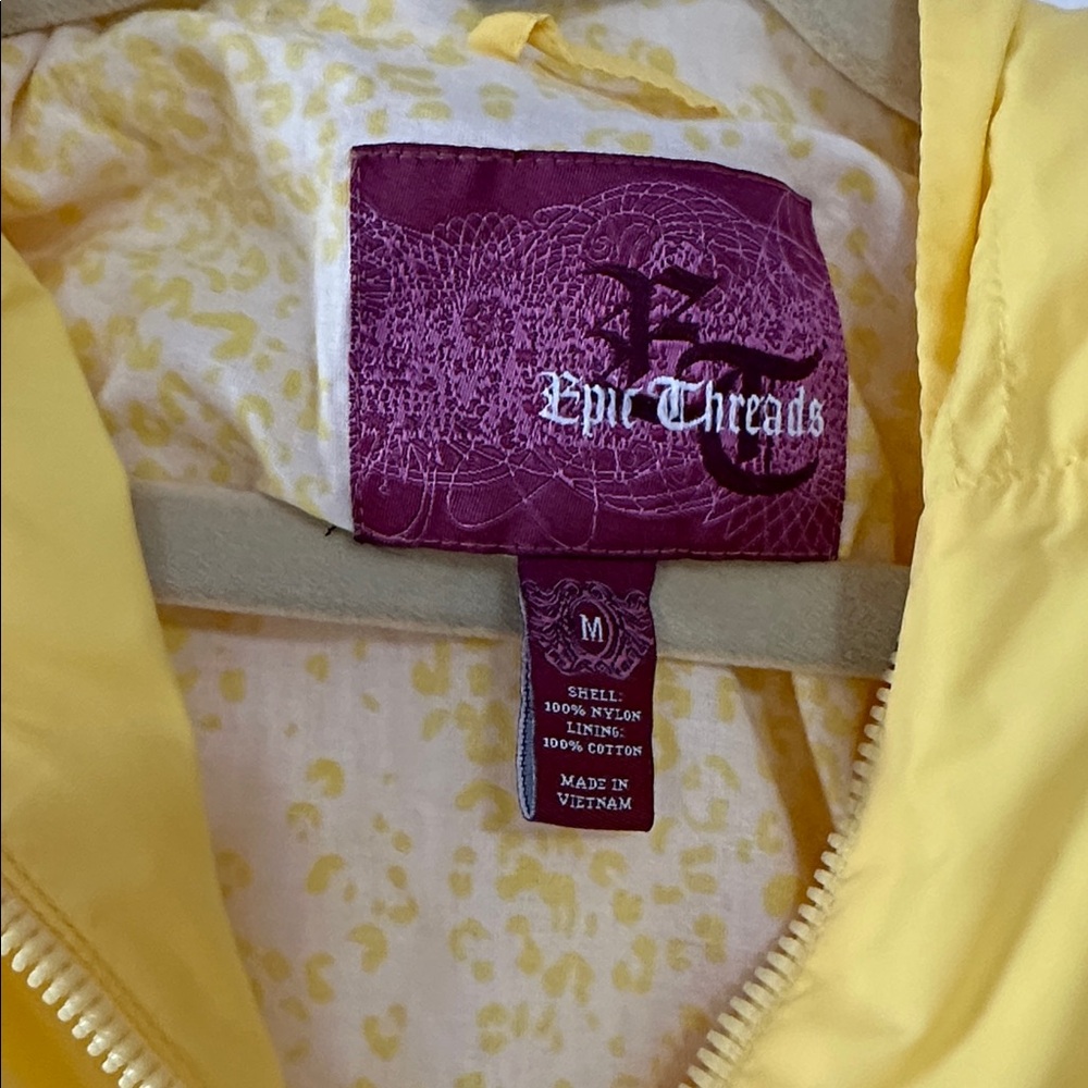 Epic Threads Sunny Yellow Jacket - Picture 2 of 3